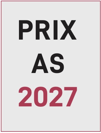 Prix AS 2027 Mise au concours